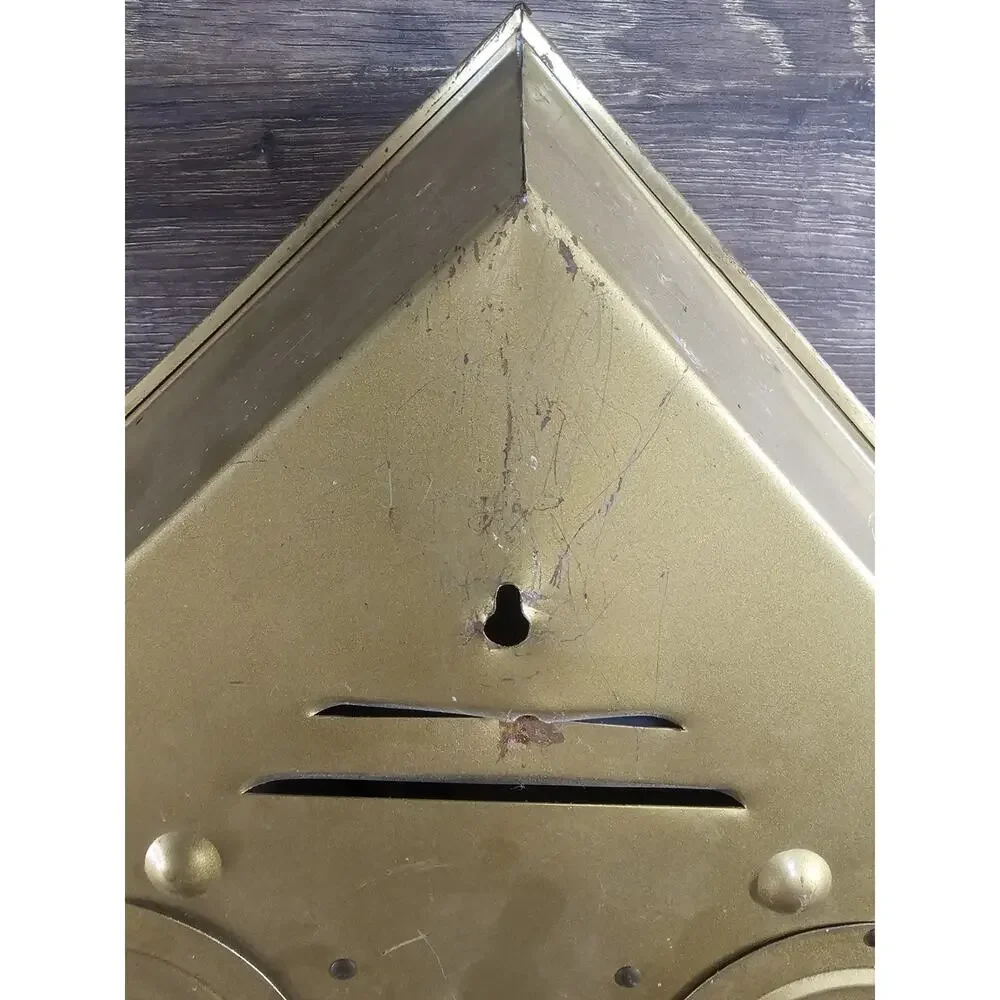 Vintage KING KOIN Clock 1963 Light Up PAM Clock Co. Advertising RARE Glass Front